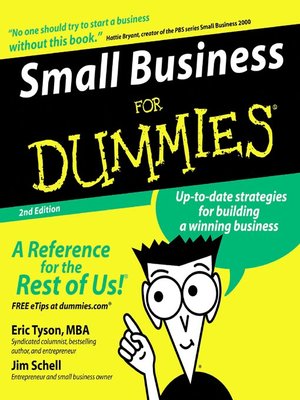 cover image of Small Business for Dummies&#174;